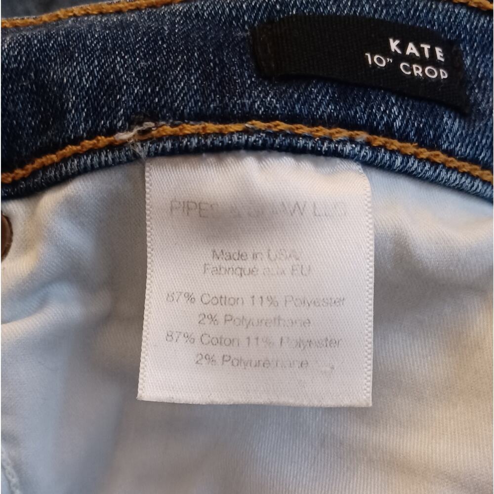 VERONICA BEARD  Kate 10" Crop Stretch Jeans. Size 24 - Picture 15 of 16